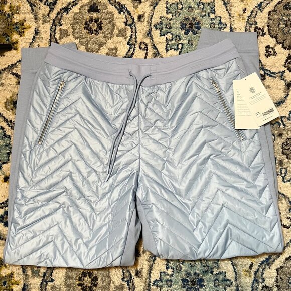 NWT Athleta Apres Ski Down Jogger Blue Size 14 - Picture 6 of 10